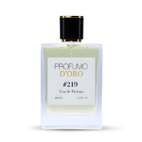 Profumo Doro #219 Eau de Parfum – 50 ml Flakon, orientalisch-fruchtiger Unisexduft mit Vanille, Amber und Safran